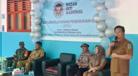 Peresmian Gedung SPPG di Kecamatan Dumoga Tengah oleh Wabup Dony Lumenta