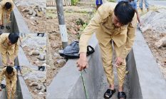 Irwan Mamonto Awasi Langsung Pekerjaan Drainase, Kebutuhan Warga Jadi Prioritas